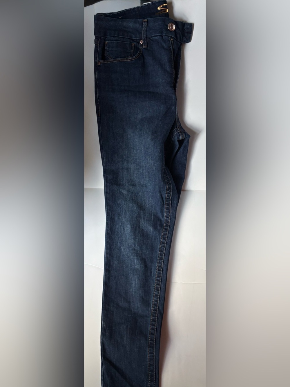 Seven7 Women’s TummyLess High Rise Skinny Jeans